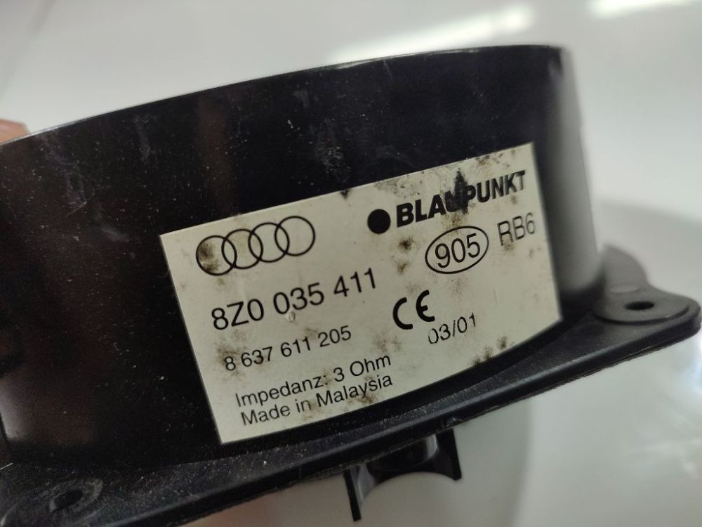 8Z0035411 Audi A2 2002 Speaker (audio) - Thumbnail 3