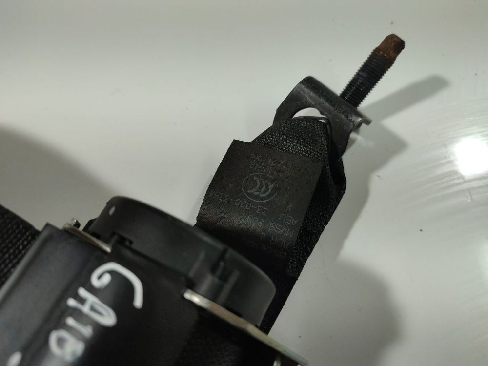 330803354 Opel Astra 2005 Pas bezpieczeństwa - TYLNE ŚRODEK - Thumbnail 2