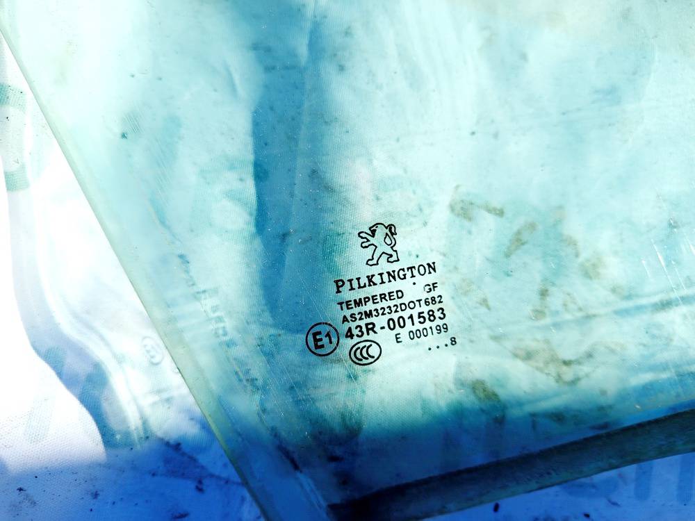 AS2 Peugeot 207 2008 Door-Drop Glass - FRONT RIGHT - Thumbnail 3