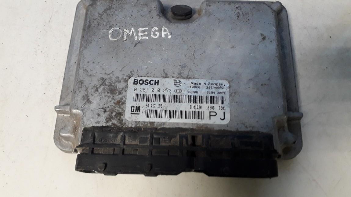 24417198 Opel Omega 1998 ECU Engine Computer (Engine Control Unit)