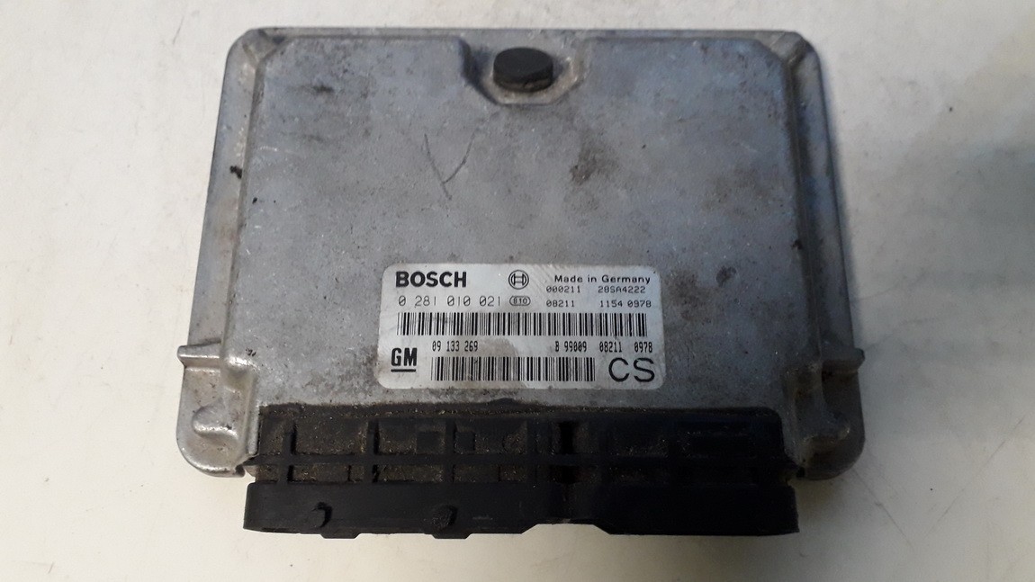 09133269 0281010021 ECU Engine Computer (Engine Control Unit) Opel