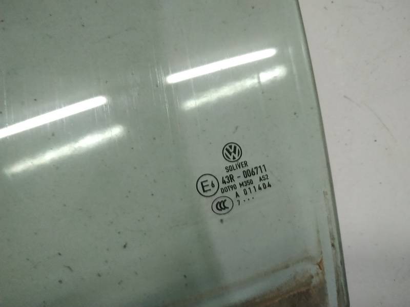 AS2 Volkswagen Passat 2007 Seitenscheibe Fenster Seiten Scheibe Hinten Linke - Thumbnail 2