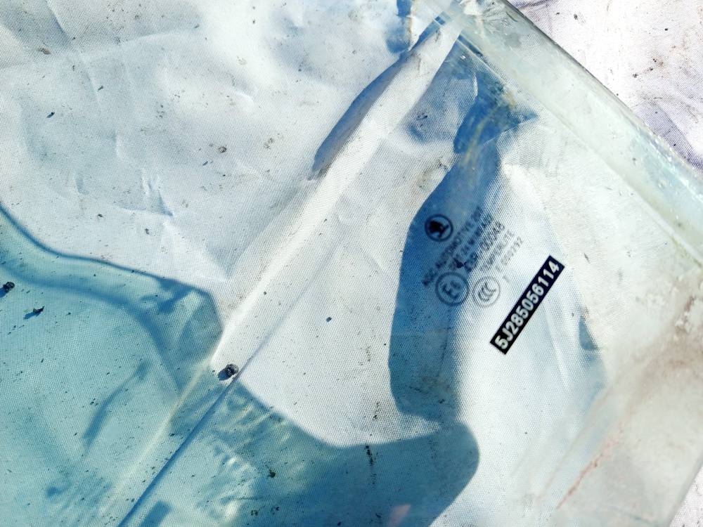 AS2 Skoda Roomster 2008 LUNA TRASERA IZQUIERDA, Luna de la puerta trasera - TRASERA IZQUIERDA - Thumbnail 3