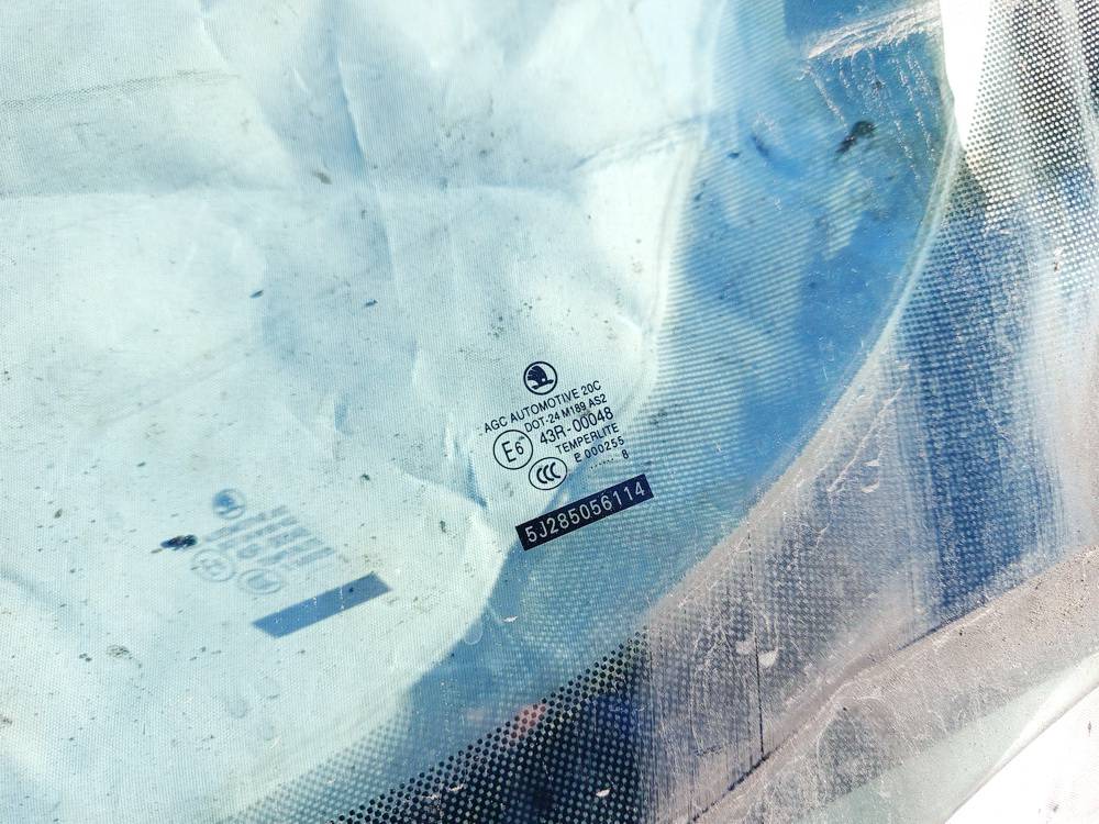 AS2 Skoda Roomster 2008 Duru stiklas P.K. - Thumbnail 2