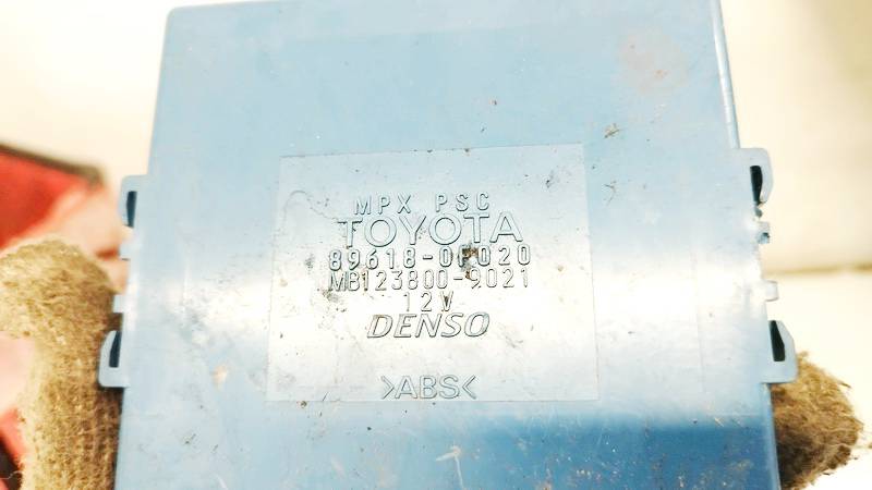 896180F020 Toyota Corolla Verso 2004 General Module Comfort Relay (Unit) - Thumbnail 3