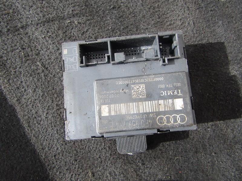 4F0959794E Audi A6 2006 Porte Unité de contrôle