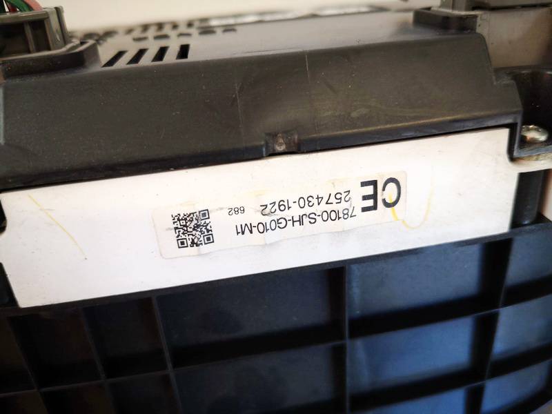 2574301922 Honda FR-V 2006 Speedometers - Cockpit - Speedo Clocks Instrument - Thumbnail 3