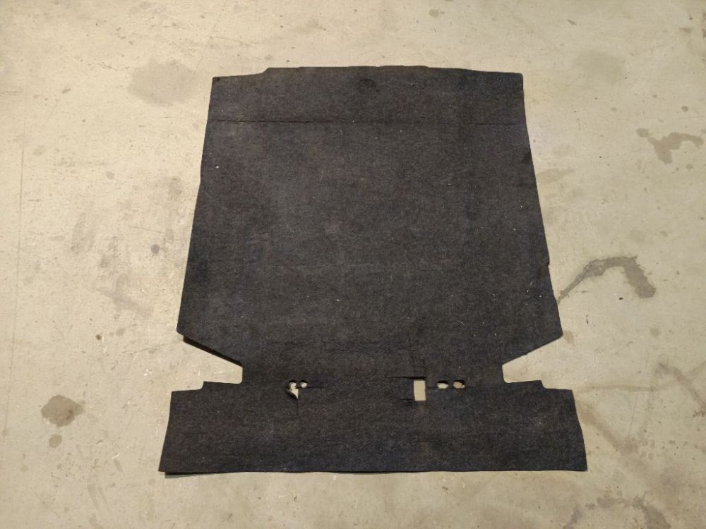 Skoda Fabia 2012 BOOT FALSE FLOOR LOWER SHELF BOOT COVER