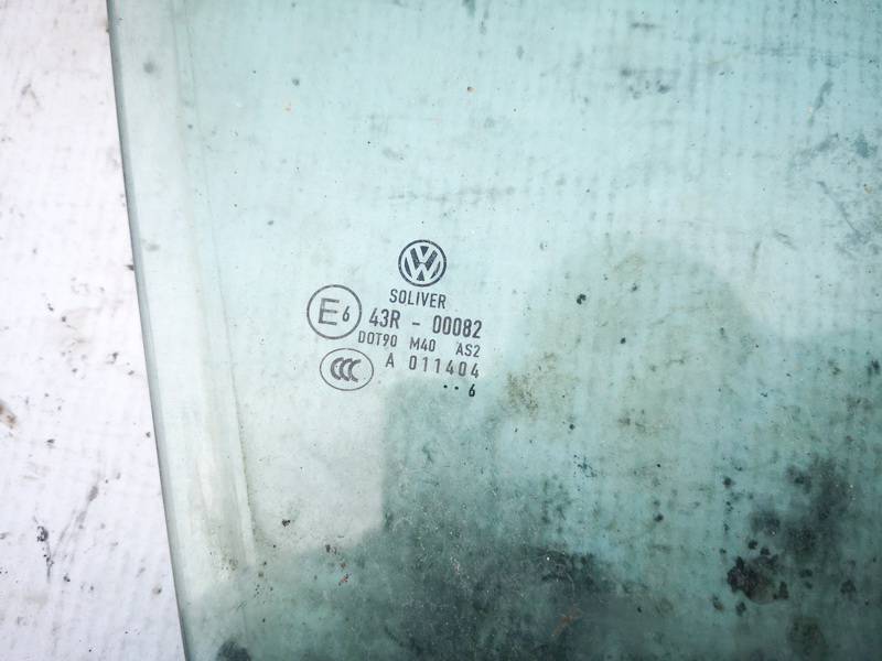 AS2 Volkswagen Passat 2006 Door-Drop Glass - FRONT RIGHT - Thumbnail 2