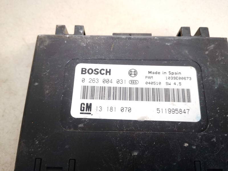 0263004031 Opel Astra 2004 Pysäköintitutkan ohjainlaite - Thumbnail 2