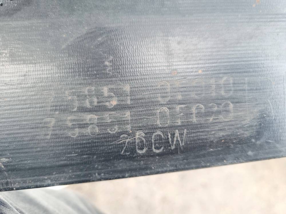 758510F010 Toyota Corolla Verso 2004 Right Sill Moulding - Thumbnail 4