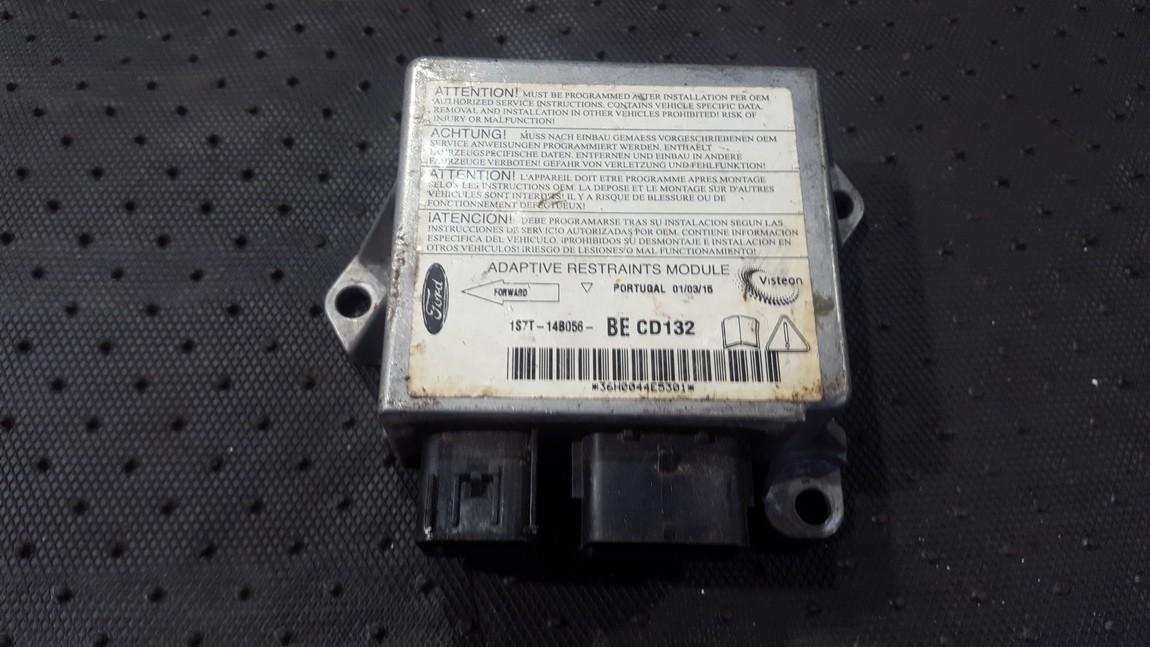 1SZT14B056 Ford Mondeo 2001 SRS AIRBAG KOMPIUTERIS - ORO PAGALVIU VALDYMO BLOKAS