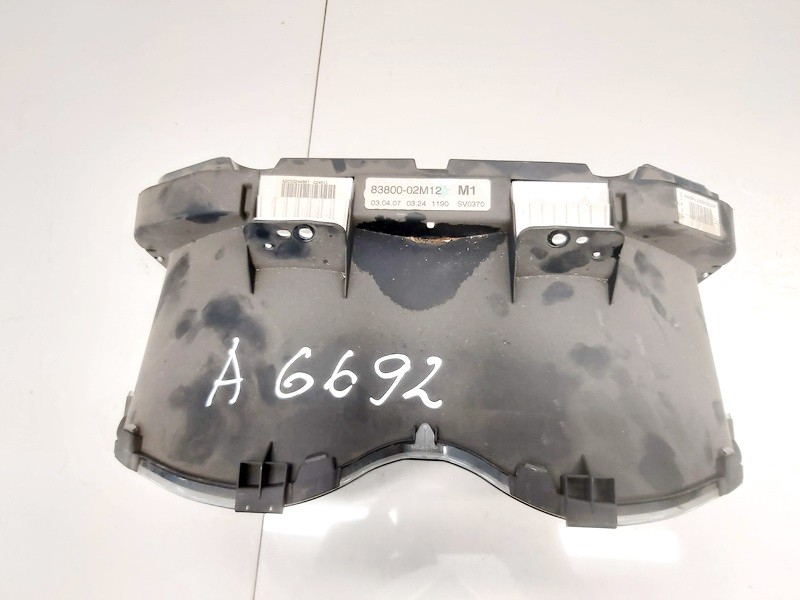 8380002M12 Toyota Auris 2007 Speedometers - Cockpit - Speedo Clocks Instrument - Thumbnail 2