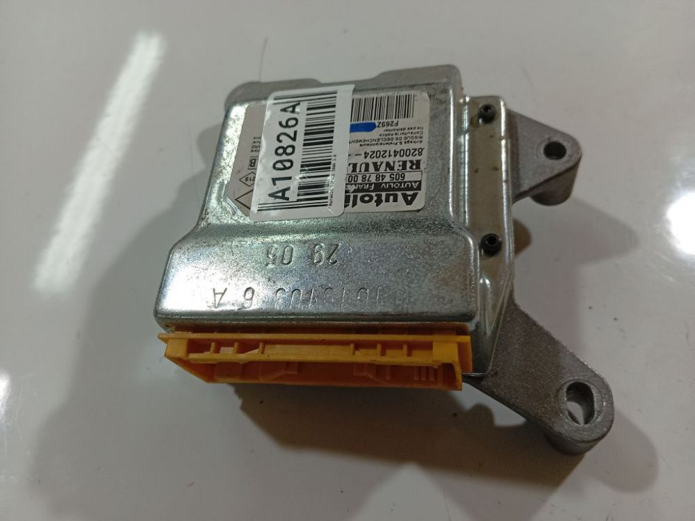 605487800 Renault Espace 2006 srs-turvatyynyn tietokone – turvatyynyn ohjausyksikkö