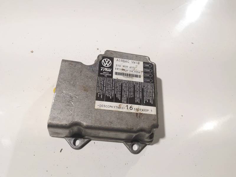 3T0959655 Skoda Superb 2009 Airbag crash sensors module