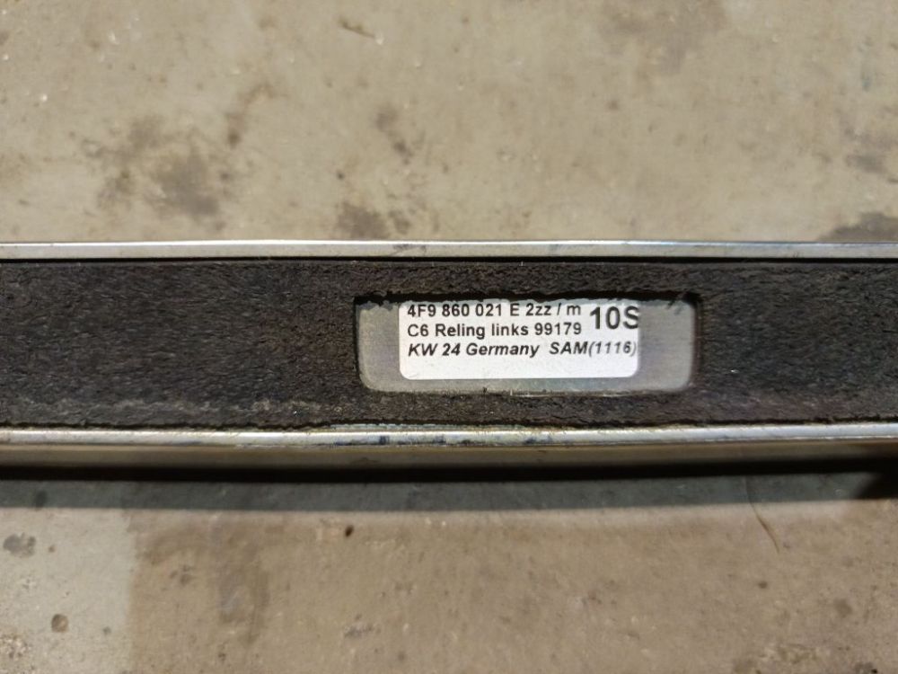 4F9860021E Audi A6 2005 Barra del techo - IZQUIERDO - Thumbnail 4