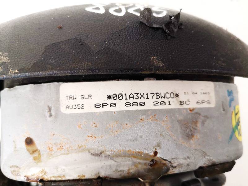 8P0880201BC Audi A3 2005 Steering srs Airbag - Thumbnail 3