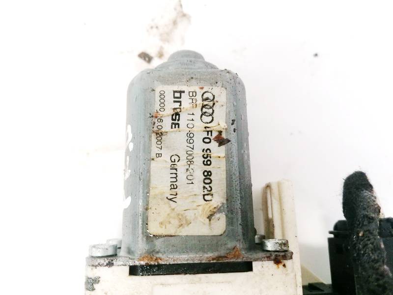 4F0959802D Audi A6 2007 Fensterhebermotor Vorne Rechts - Thumbnail 3