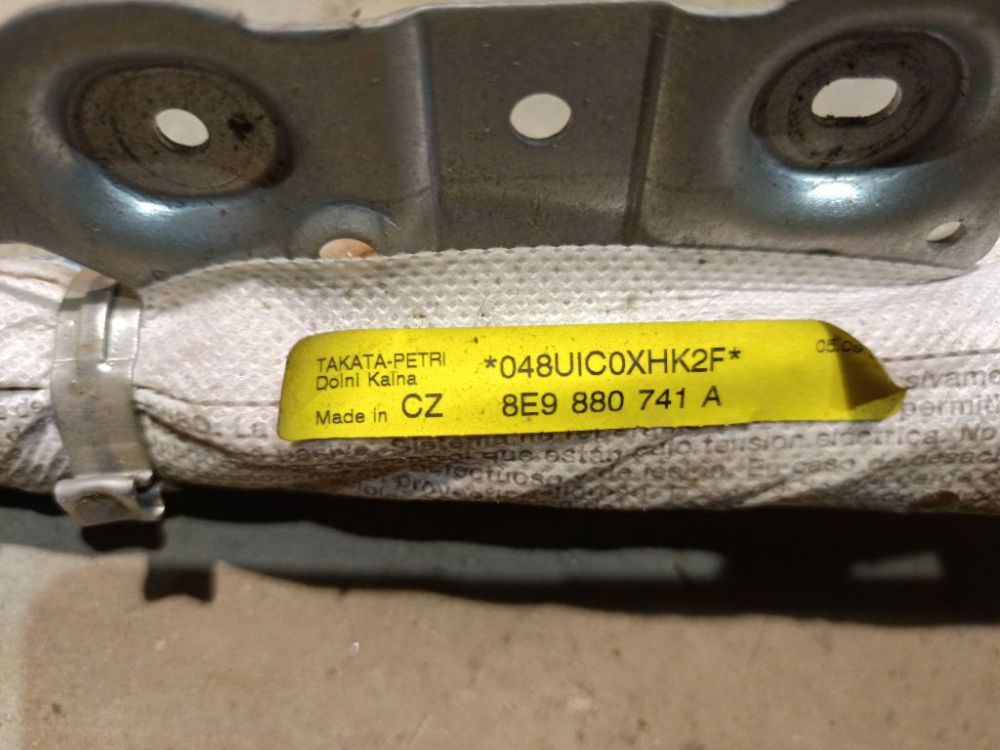 8E9880741A Audi A4 2005 AIRBAG CORTINA, Airbag del techo - DELANTERO IZQUIERDO - Thumbnail 4