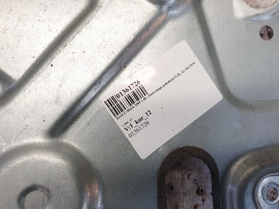 5D17839 Ford C-MAX 2005 Door winder mechanism (Window Regulator) - REAR RIGHT - Thumbnail 2