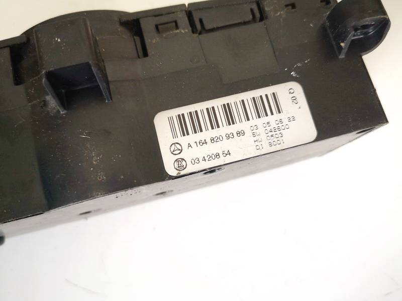 A1648209389 Mercedes-Benz R-CLASS 2006 Climate Control Panel (heater control switches) - Thumbnail 2