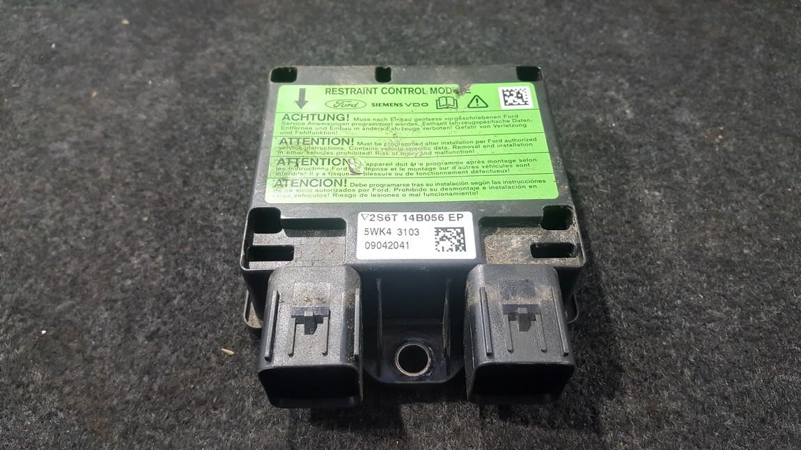 2S6T14B056EP Ford Fusion 2003 Komputer SRS airbag – moduł sterujący poduszek powietrznych