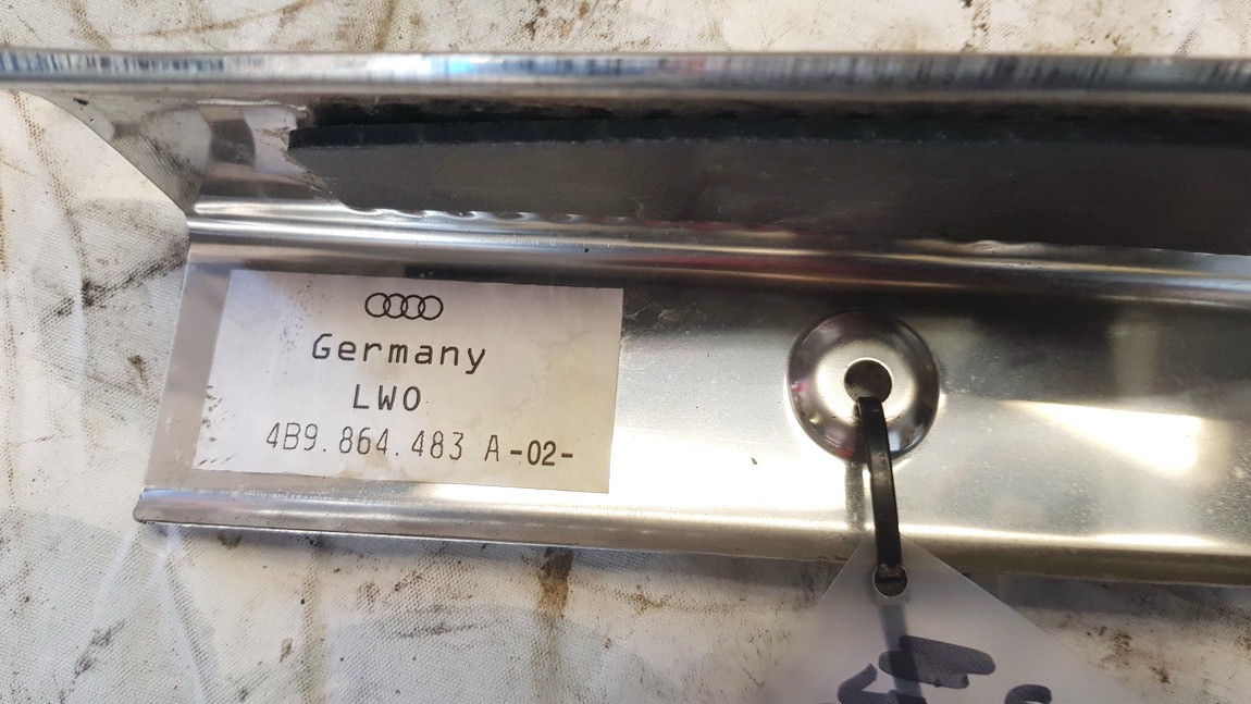 4B9864483A Audi A6 2002 Metal Boot Lip Cover - Thumbnail 3