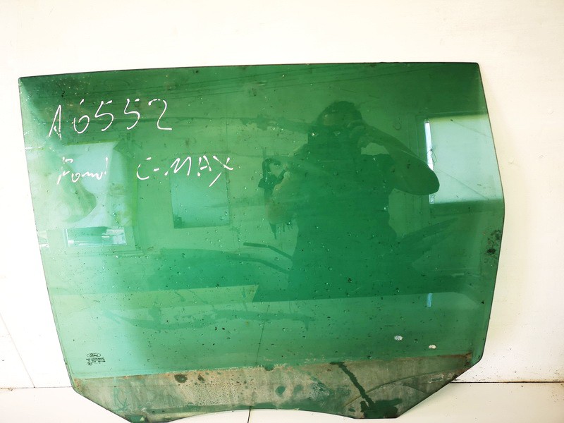 Ford C-MAX 2005 Door-Drop Glass - REAR LEFT