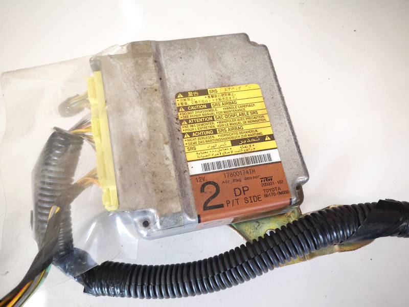 891700W080 Lexus RX - CLASS 2003 srs-turvatyynyn tietokone – turvatyynyn ohjausyksikkö