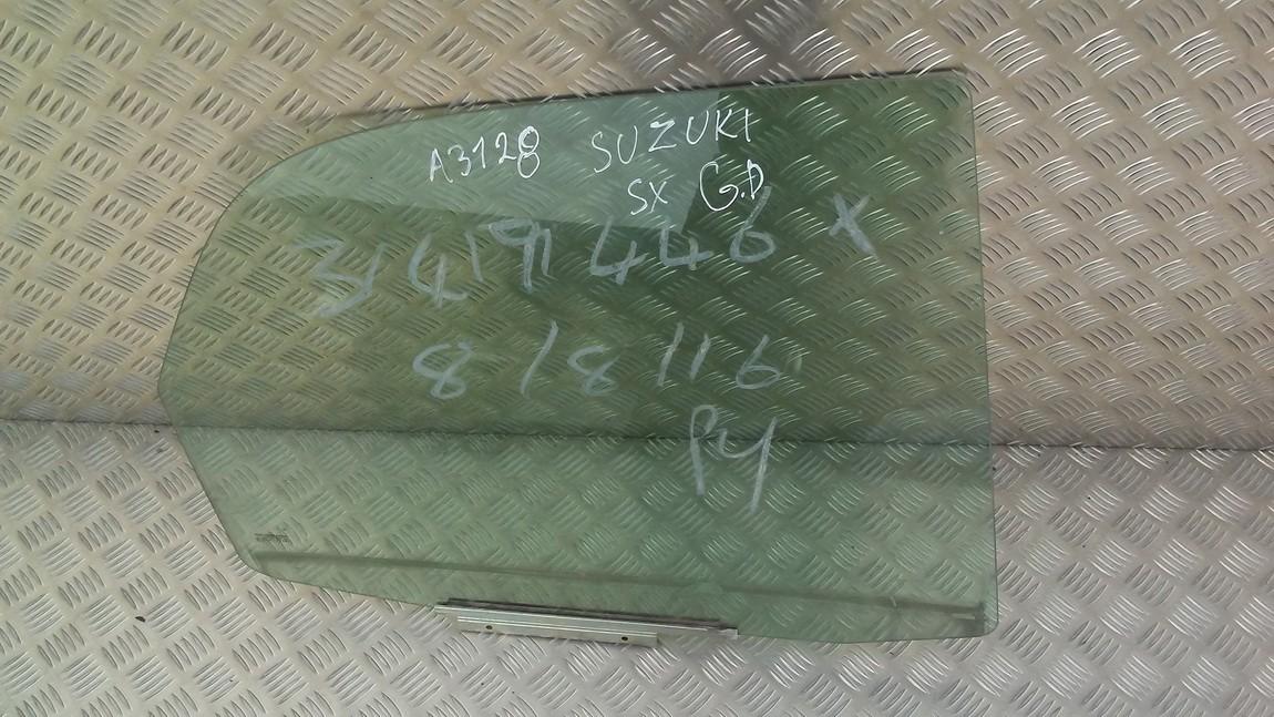 43R00351 Suzuki SX4 2009 Door-Drop Glass - REAR RIGHT