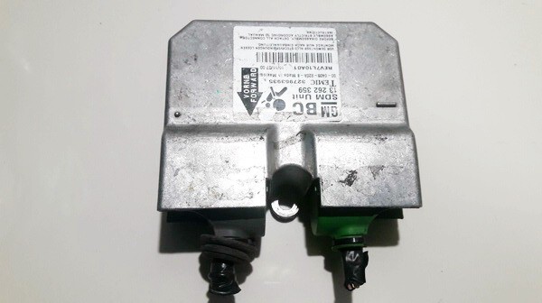 13262359 Opel Corsa 2008 Airbag crash sensors module