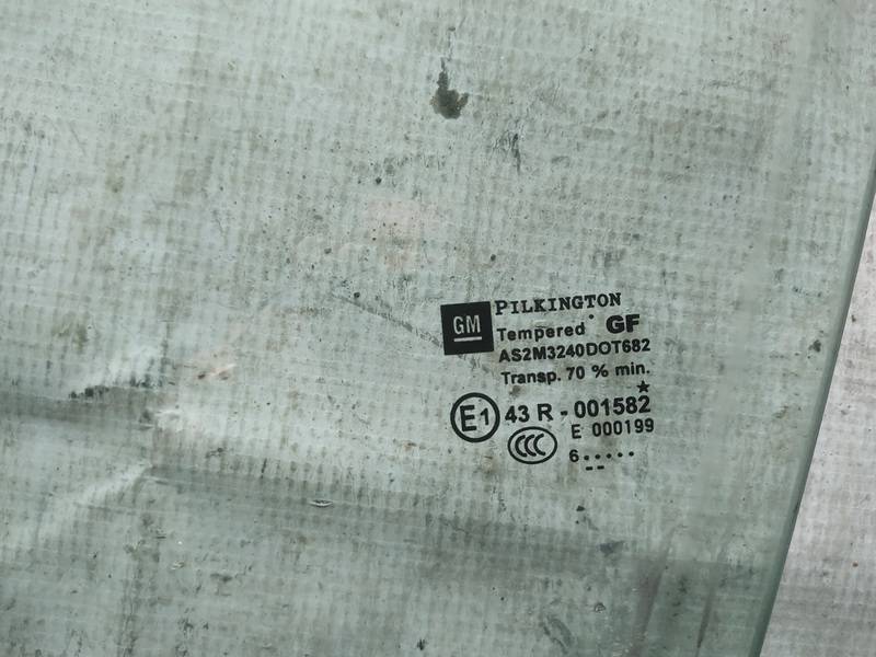 AS2 Opel Astra 2006 LUNA DELANTERA IZQUIERDA, Luna de la puerta delantera - FRENTE IZQUIERDO - Thumbnail 2