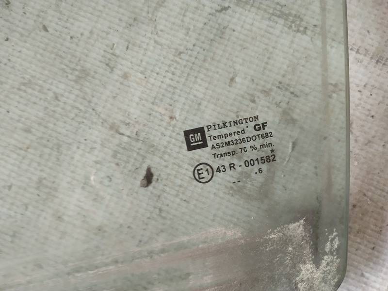 AS2 Opel Astra 2006 LUNA TRASERA IZQUIERDA, Luna de la puerta trasera - TRASERA IZQUIERDA - Thumbnail 2