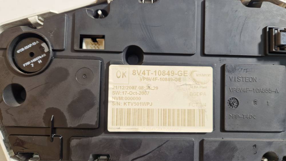 8V4T10849GE Ford C-MAX 2008 Spidometrs – instrumentu panelis - Thumbnail 3