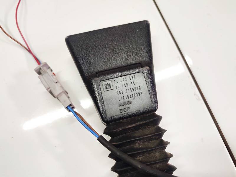 24406665 Opel Omega 2001 Zaczep pasa bezpieczeństwa - PRZEDNIE LEWE - Thumbnail 2