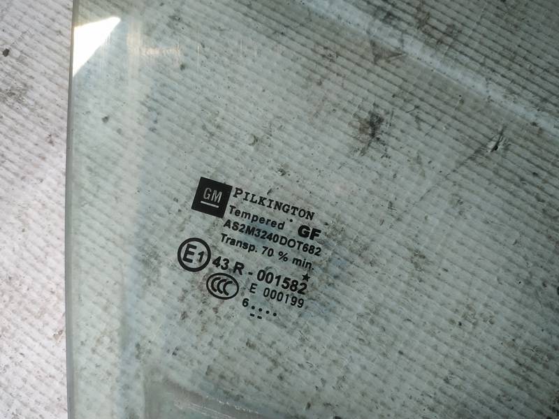 AS2 Opel Astra 2006 LUNA DELANTERA DERECHA, Luna de la puerta delantera - FRENTE DERECHO - Thumbnail 2