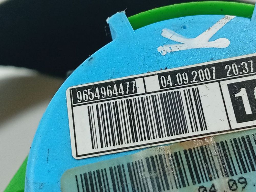 9654964477 Citroen C4 Picasso 2007 Seat belt - FRONT LEFT - Thumbnail 4