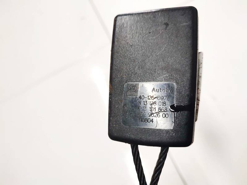 401266978 Opel Astra 2005 Turvavyön solki - EDESSÄ OIKEALLA - Thumbnail 3