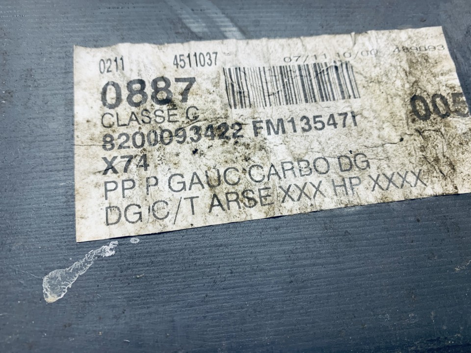 8200000081 Renault Laguna 2001 Door Panel - FRONT LEFT - Thumbnail 3