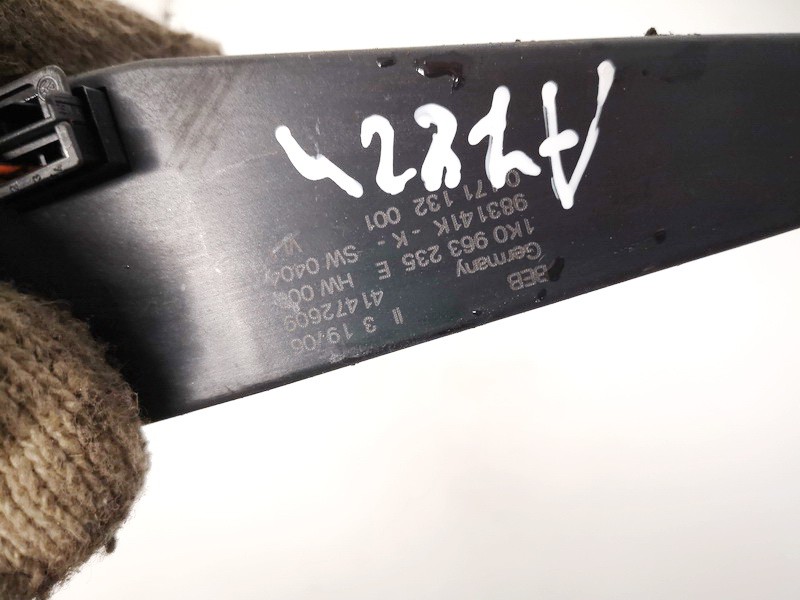 1k0963235e used Electric Auxiliary Heater Element Unit Skoda Octavia