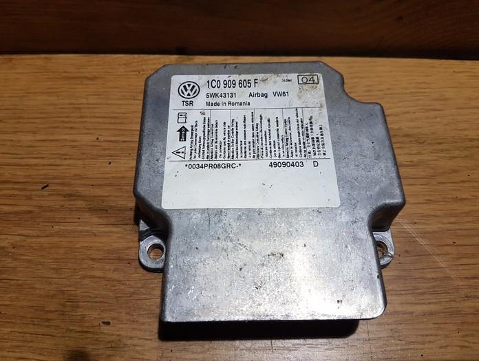 1C0909605F Volkswagen Golf 2002 Airbag crash sensors module