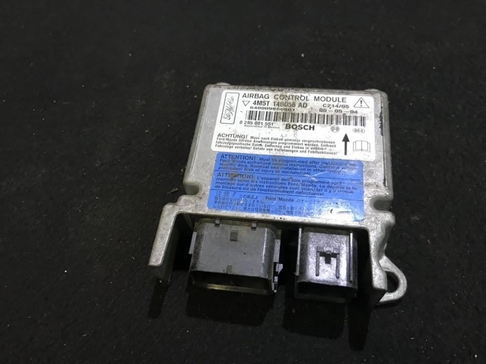4M5T14B056AD Ford C-MAX 2005 SRS gaisa spilvena dators – gaisa spilvenu vadības bloks