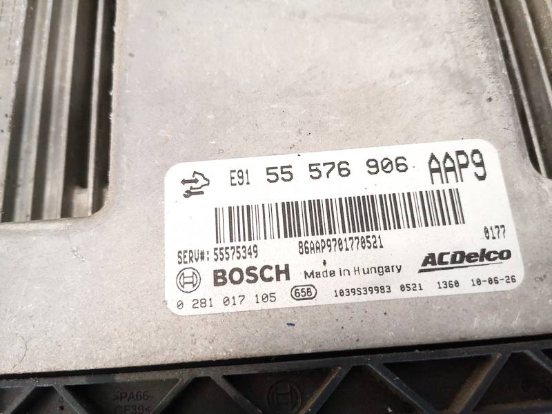 55576906 Opel Insignia 2010 Блок управления двигателем - Thumbnail 2