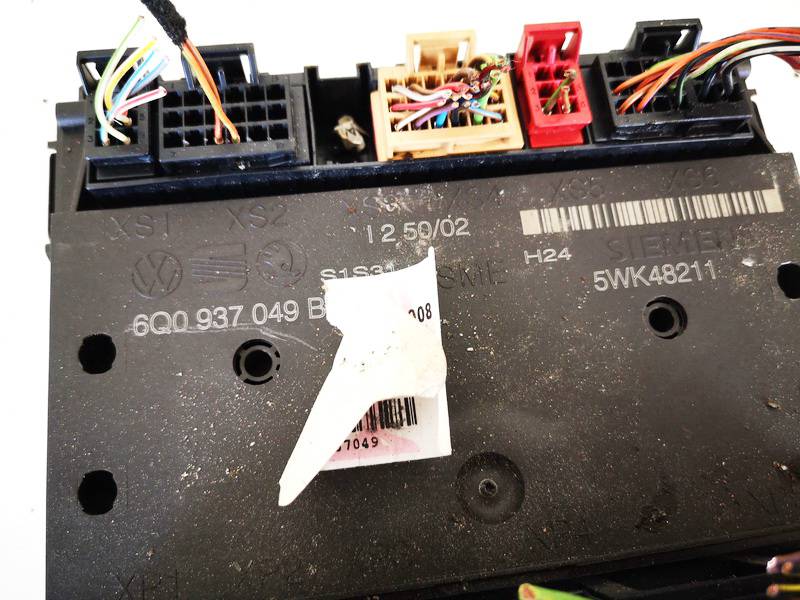 6Q0937049B Skoda Roomster 2008 MÓDULO DE CONFORT-CONVENIENCIA - Thumbnail 2