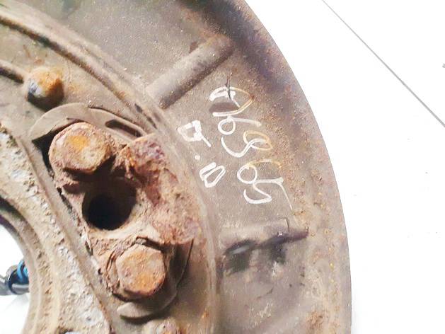 BMW X5 2004 DECKBLECH SPRITZBLECH ANKERPLATTE FÜR BREMSE Hinten Rechts - Thumbnail 3