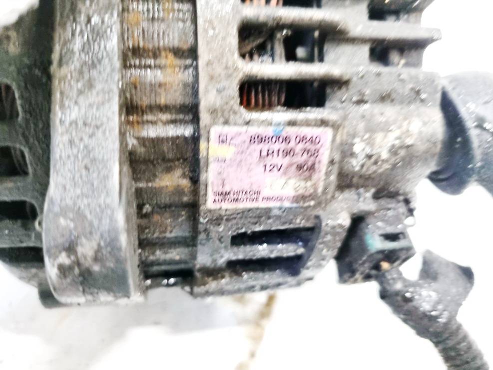 8980060840 Isuzu D-Max 2010 Alternator - Thumbnail 4