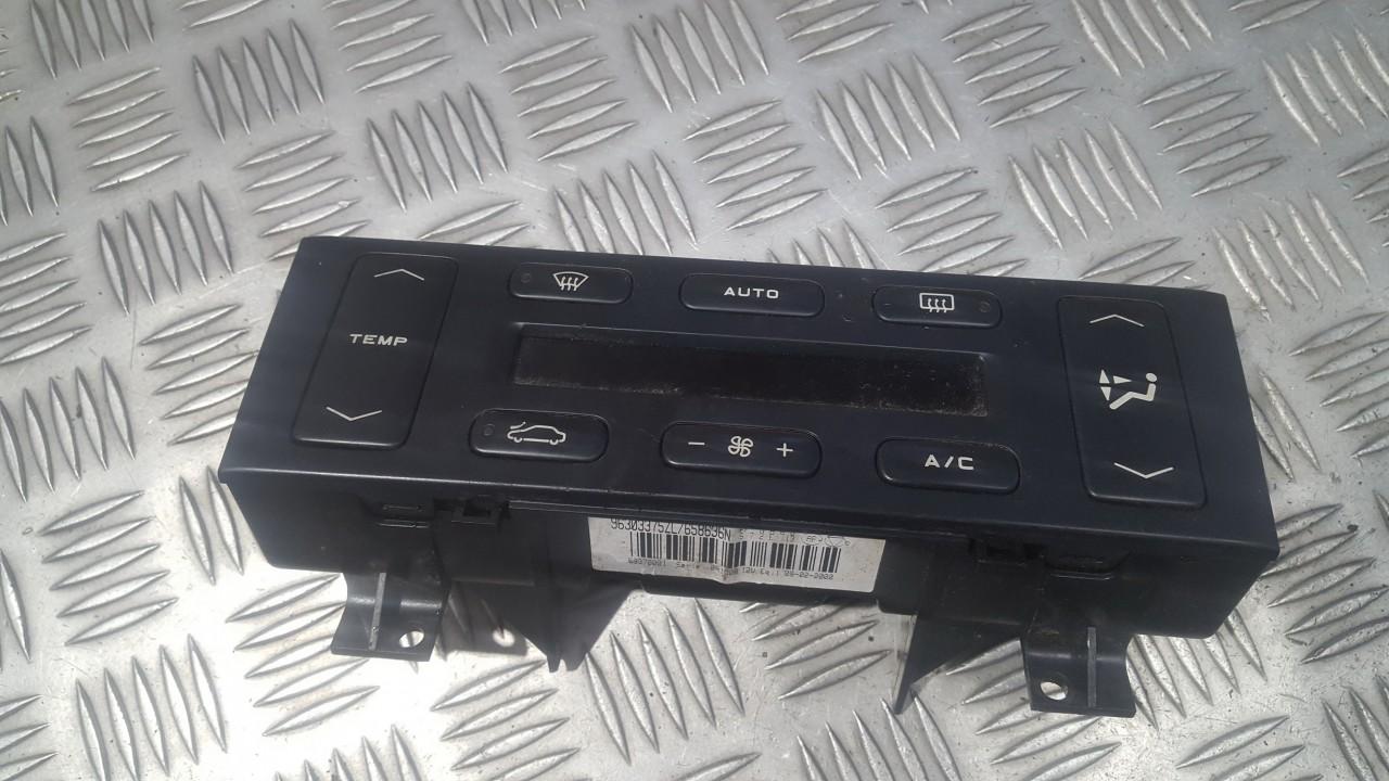 96303375ZL Peugeot 406 2000 Climate Control Panel (heater control switches)