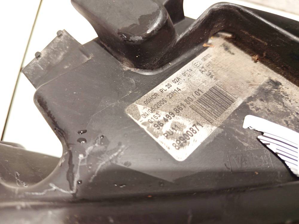 9649986180 Peugeot 207 2006 Headlight - FRONT RIGHT - Thumbnail 3