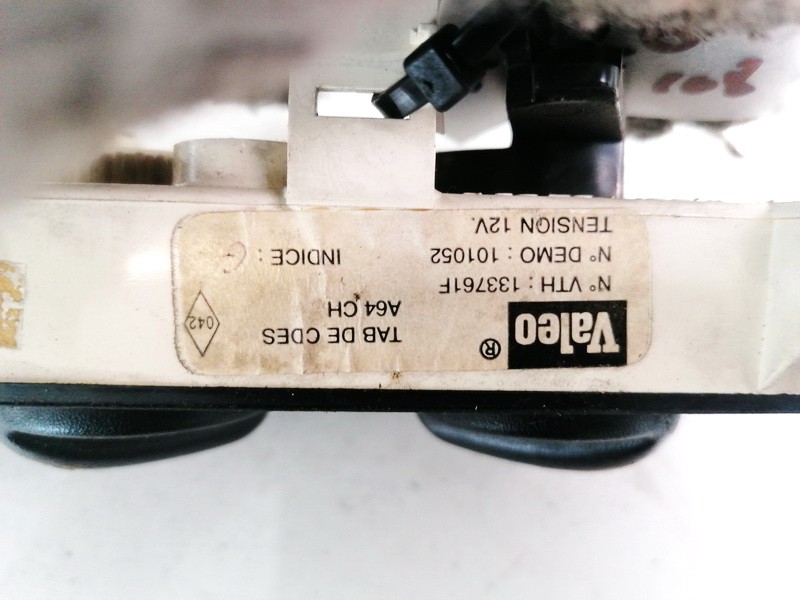 133761F Renault Master 1997 Climate Control Panel (heater control switches) - Thumbnail 3