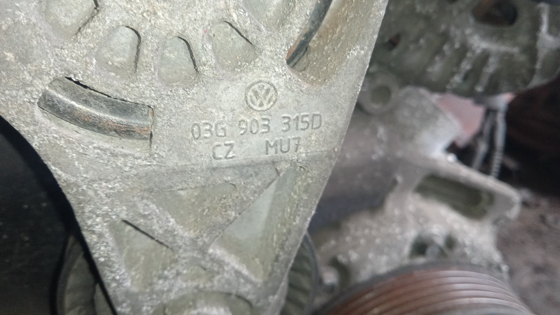 03G903315D Volkswagen Golf 2008 Tensioner Belt (Gates Tensioner Pulley) - Thumbnail 3